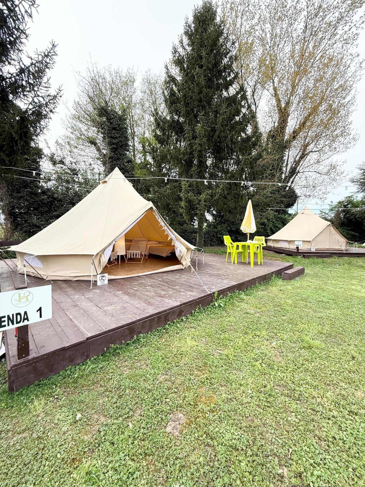 Villa Vitti'S - Verona Est Camping ซาน มาร์ติโน บูออน อัลแบร์โก ภายนอก รูปภาพ