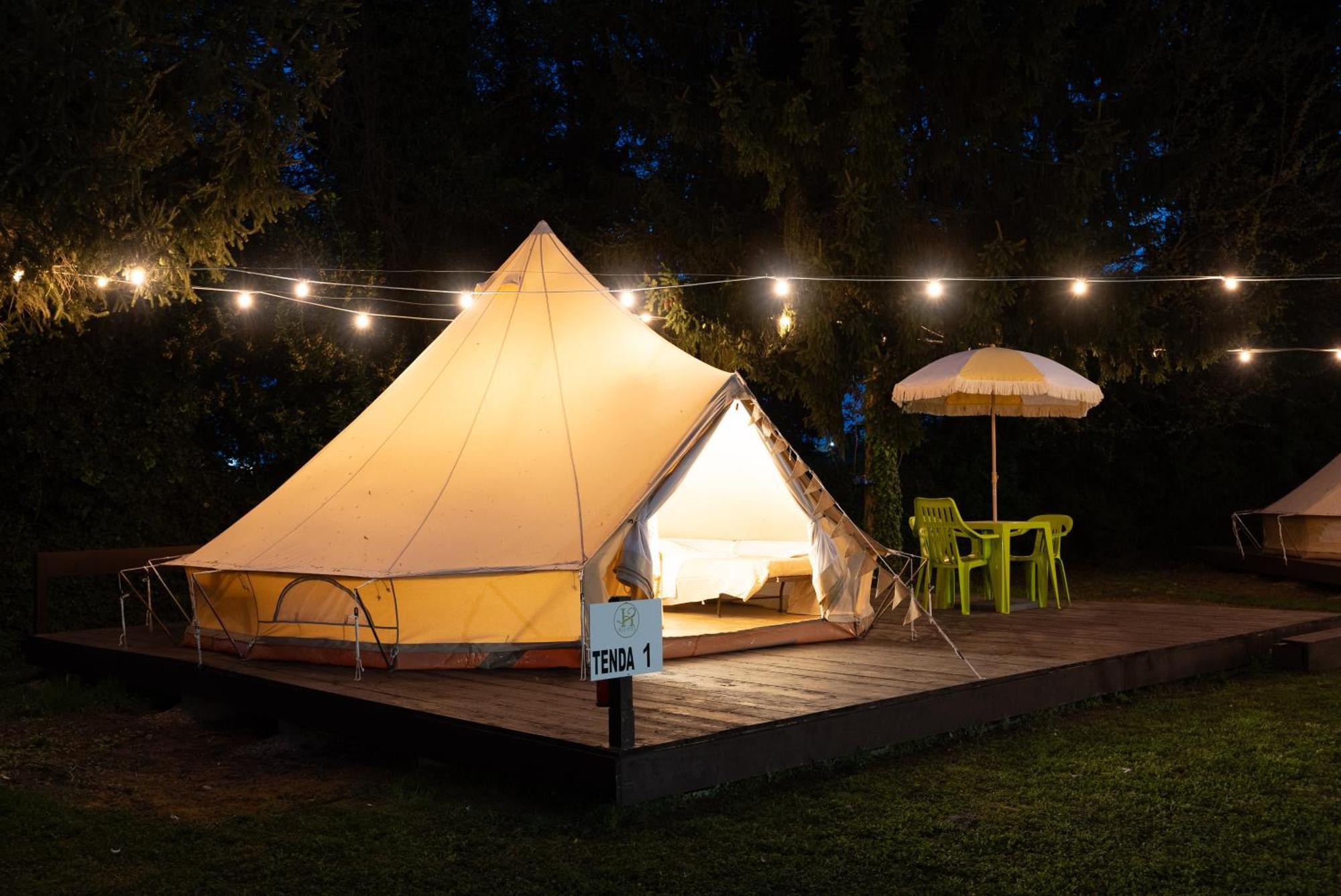 Villa Vitti'S - Verona Est Camping ซาน มาร์ติโน บูออน อัลแบร์โก ภายนอก รูปภาพ